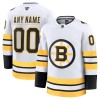 Miesten NHL Boston Bruins Pelipaita Custom 2025-26 Fanatics Premium Vieras Valkoinen Miesten NHL Boston Bruins Pelipaita Custom 2025-26 Fanatics Premium Vieras Valkoinen